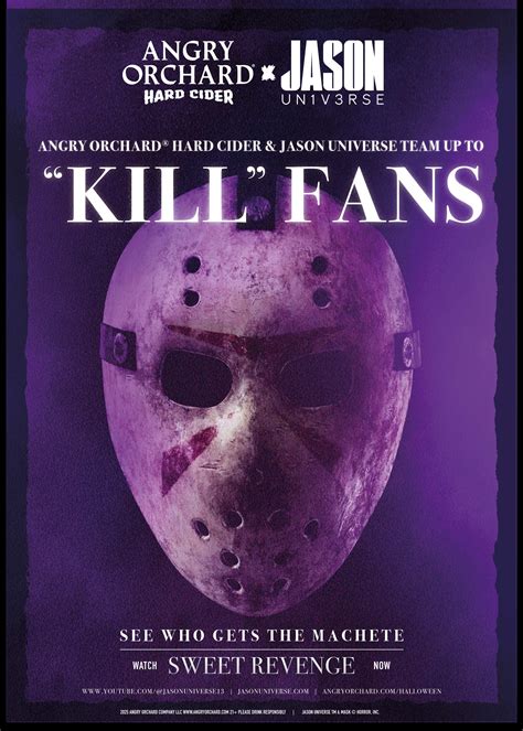 ANGRY ORCHARD® HARD CIDER AND JASON UNIVERSE TEAM UP TO “KILL” FANS - 新浪香港
