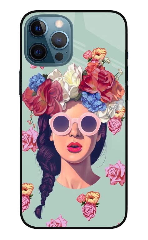 Buy Now Pretty Girl Glass Case for iPhone 12 Pro Max Online | Casekaro