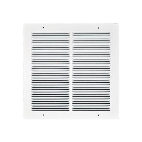 USAIRE 26.6-in x 24-in Steel White Sidewall/Ceiling Filter Grille at ...