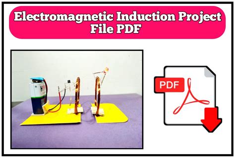 Electromagnetic induction Investigatory project for class 12 ...