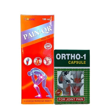 Pain-Qr Oil & Ortho-1 Capsule Fast Relief Pain