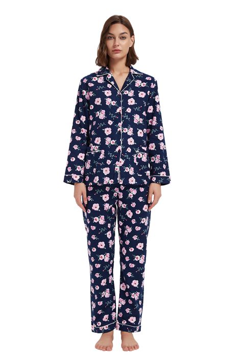Kolipajam Cotton Flannel Pajamas for Women 100% Cotton Flannel Pajamas ...