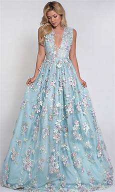 Powder Blue Wedding Gowns by 30 Gorgeous Floral Applique Wedding Dresses Weddingomania Powder Blue Wedding Gowns