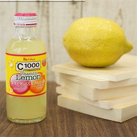 Nước bổ sung Vitamin Lemon Collagen Hyaluronic C House 1000mg 140ml ...