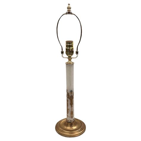 Antique Alabaster Table Lamp For Sale at 1stDibs