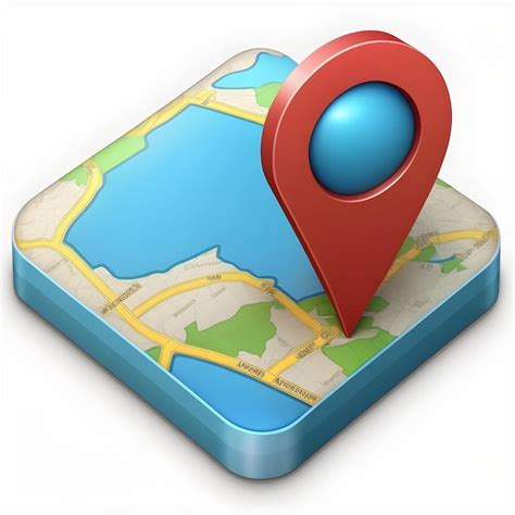 3D Map Pin with Line Icon 的图像结果