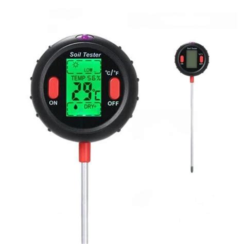 Three Way Soil Meter For Moisture, Light Intensity and pH Testing Mete
