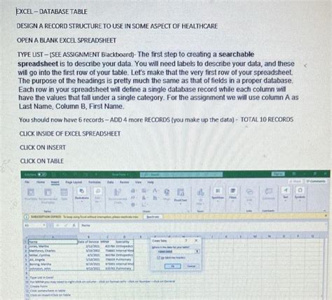 How to Format a Complex Database File Table in Excel 的图像结果