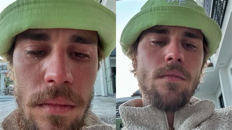 Justin Bieber’s crying selfie leaves fans concerned, wife Hailey reacts