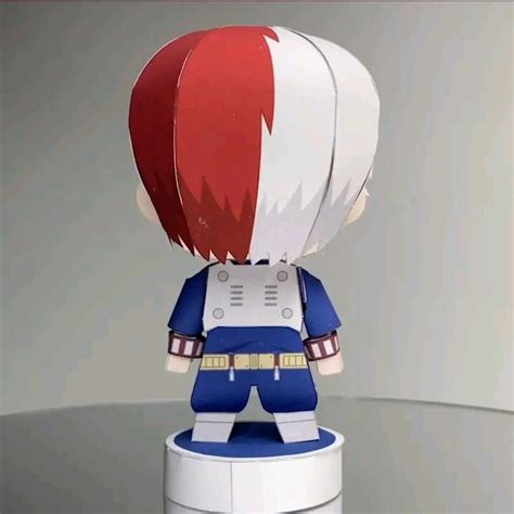 Shoto Todoroki – My Hero Academia 3D Papercraft