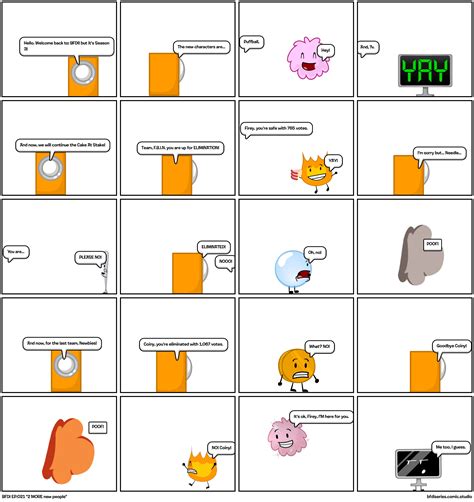 BFDI season 3 - Comic Studio