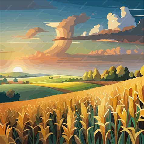 Corn Field Vector 的图像结果