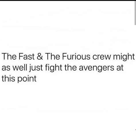 The Fast & the Furious Crew vs The Avengers