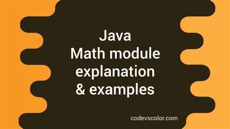 Image result for Java Math Examples