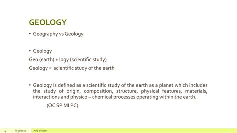 Fundamentals of Geology | PPTX