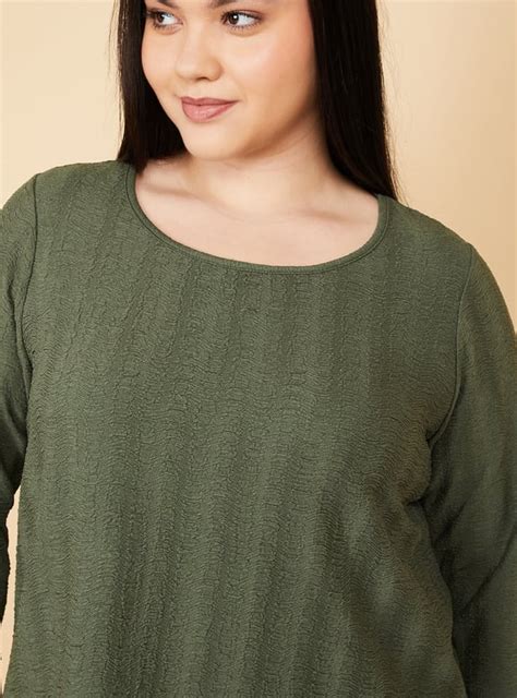Buy Women Textured Top Online at just Rs. 799.0 - 1000016097865 | Max ...