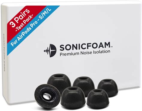 Comply Foam Ear Tips for Apple AirPods Pro Generation 1 & 2, Ultimate ...