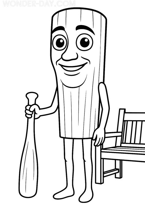 Раскраски Тун Тун Тун Сахур | WONDER DAY