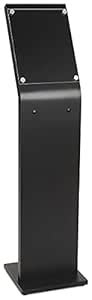 Large Black Laminate Sign Stand for 8-1/2 x 11-Inch Graphics, Clear ...