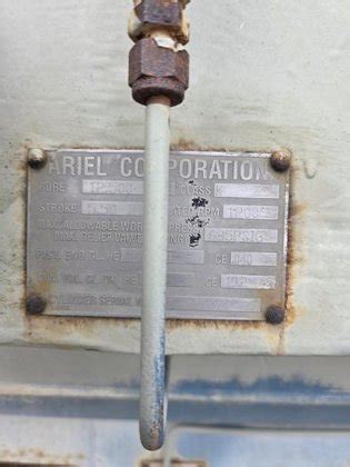 Ariel JGK-4 Compressor Frame SN F-27450 in Bakersfield, CA, USA