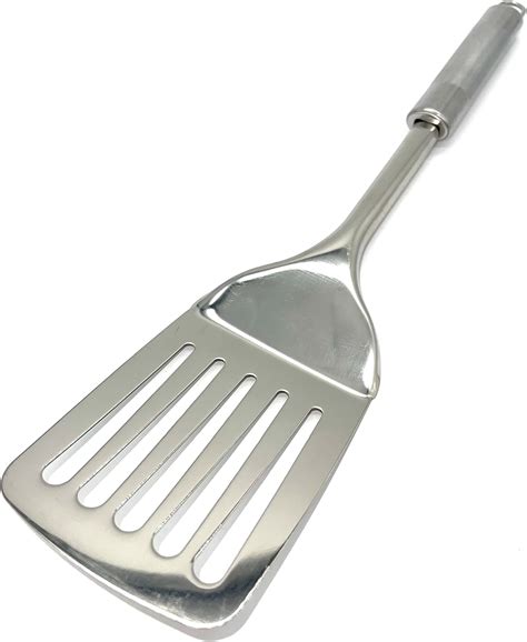 IMEEA Kitchen Spatula Set Solid & Slotted Turner Stainless Steel Fish ...