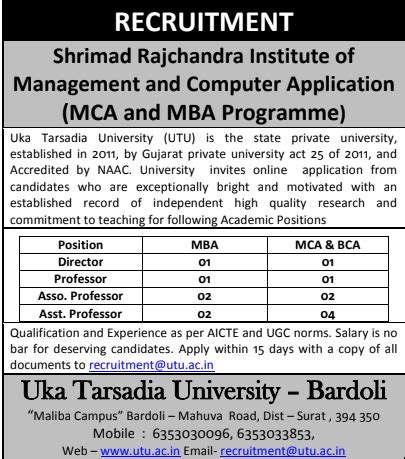 Jobs @ UTU