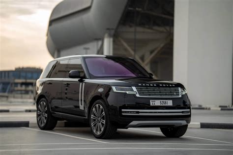 Rent Land Rover Range Rover Autobiography V8 Black in Dubai - SUV - Octane Car Rental Dubai