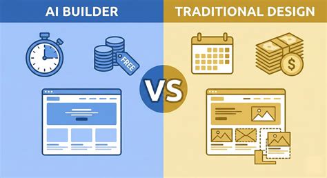 AI Website Builders vs Traditional Web Design 2025