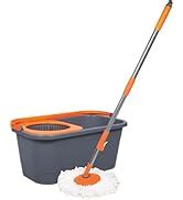 Chakaachak ECO Spin Bucket Mop | 360° Mopping Set with 4 Wheels | Easy ...