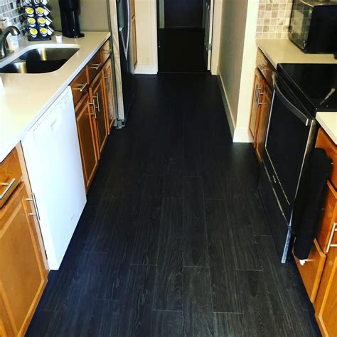 Black Wooden Floors in Kitchens: Timeless Elegance and Versatility