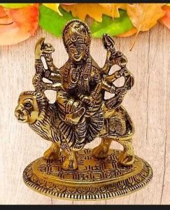 Chandra Art Collection Durga Maa Murti, Sheravali maa Metal Statue for ...
