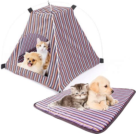 OUBAO Pet Tent ,Portable Folding Dog Cat House Bed Tent India | Ubuy