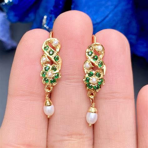Emerald Balis For Women | Gold Plated on Sterling Silver