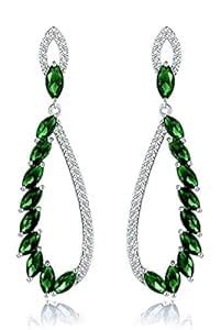 YouBella Jewellery Earings Fashion Earrings for Girls and Women (Green ...