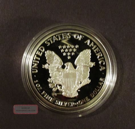 1988 - S American Silver Eagle 1 Oz. Silver Proof Coin Wl - 7