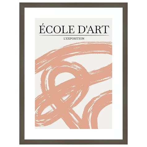 LExposition II by Incado Wood Framed Wall Art Print