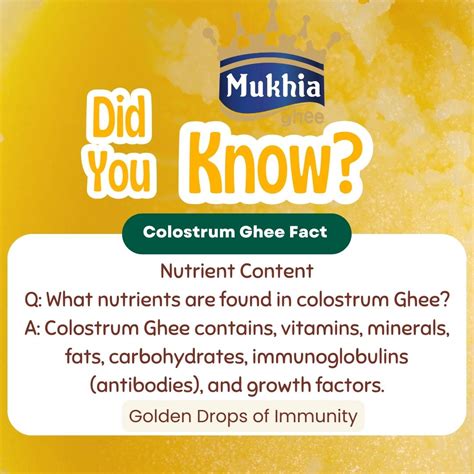 Mukhia Colostrum Cow Ghee - Mukhi Dairy Farm