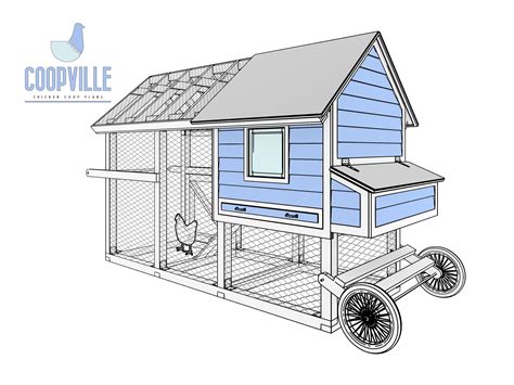 How To Build A Portable Chicken Coop Plans And Videos at Venus Rasch blog