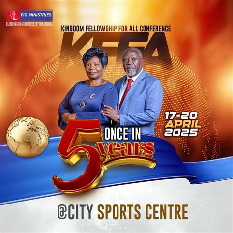 KFFA CONFERENCE ONCE IN 5 YEARS, Harare City Sports Centre, 17 April to ...