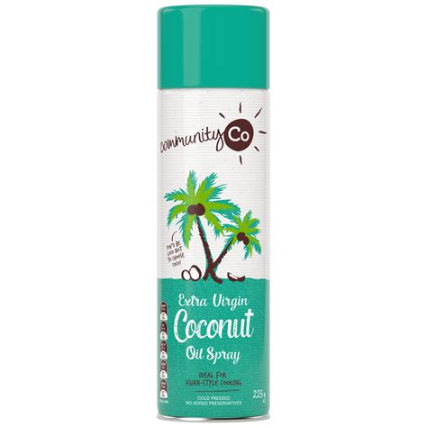 Community Co Extra Virgin Coconut Oil Spray 225g | Community Co