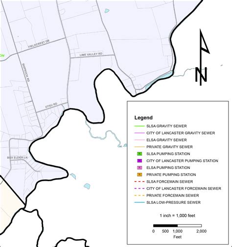 Service Area Map – Suburban Lancaster Sewer Authority