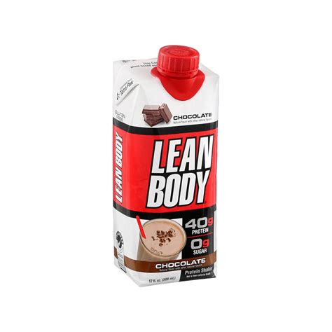 Lean Body Protein Shake Chocltlate 500Ml | Sharjah Co-operative Society