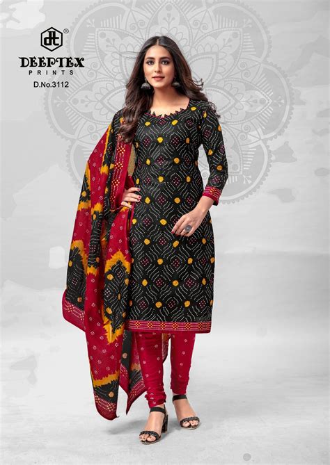 Deeptex Classic Chunaris Vol 31 Cotton Bandhani Dress Material