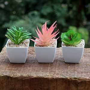 Buy Crystu Artificial Succulent Plant with Pot | Succulents Artificial ...
