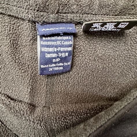 Black Arc'teryx Fleece Leggings - Good condition -... - Depop