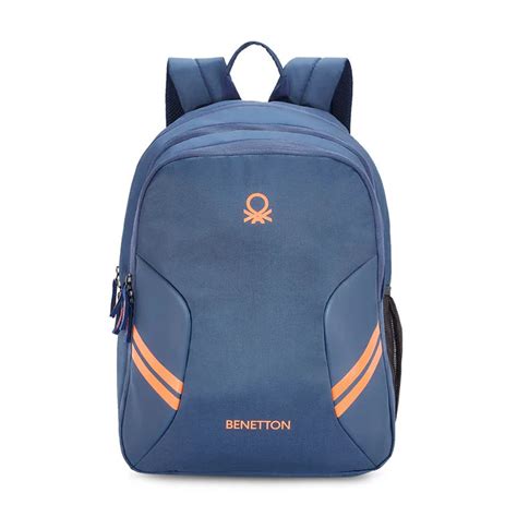 United Colors of Benetton Magnus Laptop Backpack Navy – Brand27