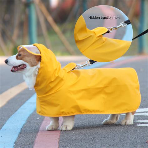 Raincoat Dog Poncho at Valerie Clarke blog