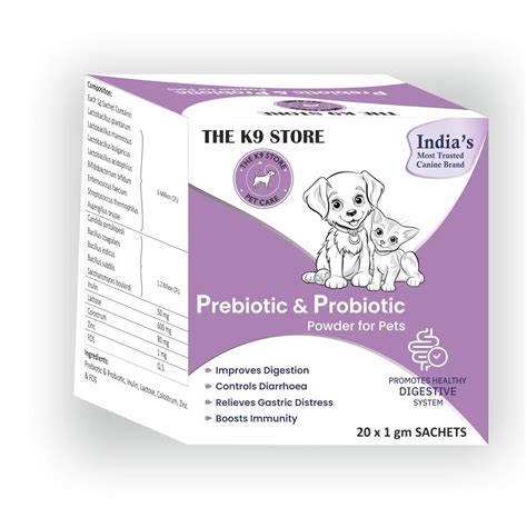 The K9 Store Prebiotics & Probiotics for Dogs & Cats
