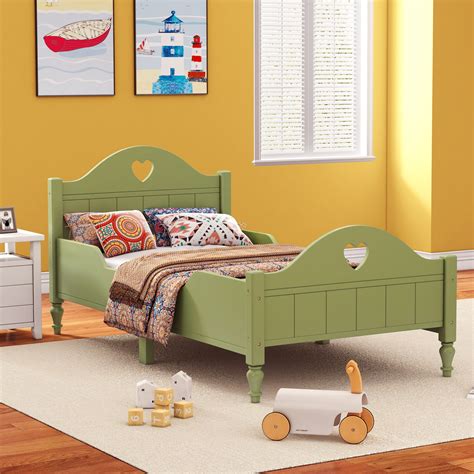 Green Twin Size Platform Bed Kids Beds - Bed Bath & Beyond