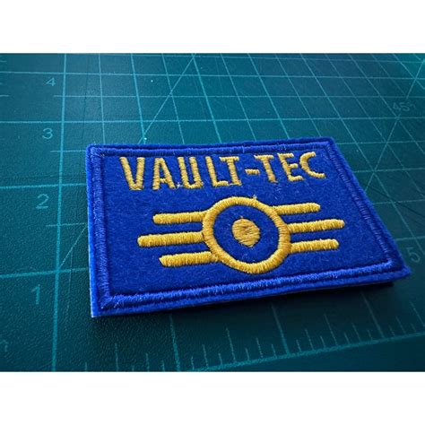 Game_Fallout_Vault-Tec_Logo_Velcro_Embroidery_Patch | Shopee Philippines